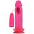 Pênis De Borracha Vibro Externo 17,5 X 4,5cm Hot Flowers - Imagem 8