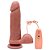 Pênis De Borracha Vibro Externo 19,5 X 5,5cm Hot Flowers - Imagem 4