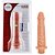 Pênis De Borracha Vibro Interno 18 X 4cm Hot Flowers - Imagem 3