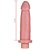 Pênis De Borracha Vibro Interno 18 X 4,5cm Hot Flowers - Imagem 25
