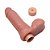 Pênis De Borracha Vibro Interno 19,5 X 5,5cm Hot Flowers - Imagem 8