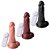 Prótese Vibrador Com Ventosa 14 X 3,7cm Soulsex - Imagem 1