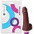 Prótese Vibrador Interno Com Escroto 15,5 X 3,7cm Soulsex - Imagem 6