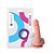 Prótese Vibrador Externo Com Escroto E Ventosa 15,5 X 3,7cm Soulsex - Imagem 2