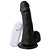 Prótese Vibrador Externo Com Escroto E Ventosa 15,5 X 3,7cm Soulsex - Imagem 6