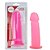 Pênis De Borracha Maciço 17,5 X 4,5cm Hot Flowers - Imagem 3