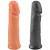 Pênis De Borracha Maciça 17,5 X 3,9cm Prazer E Cia - Imagem 2
