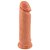 Pênis De Borracha Maciça 20 X 4,4cm Prazer E Cia - Imagem 3
