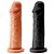 Pênis De Borracha Maciça 16 X 4cm Prazer E Cia - Imagem 2