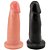 Pênis De Borracha Maciça 11,5 X 3,1cm Prazer E Cia - Imagem 1
