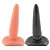 Plug Anal De Borracha Maciça 11,5 X 2,5cm Prazer E Cia - Imagem 4