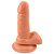 Pênis De Borracha Maciça 12 X 2,8cm Prazer E Cia - Imagem 3