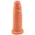 Pênis De Borracha Maciça 14,5 X 4cm Prazer E Cia - Imagem 3