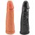 Pênis De Borracha Maciça 17 X 4cm Prazer E Cia - Imagem 1