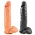 Pênis De Borracha Maciça 29,5 X 5,8cm Prazer E Cia - Imagem 1
