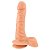 Pênis De Borracha Maciça 20,5 X 4,7cm Prazer E Cia - Imagem 4