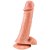 Pênis De Borracha Maciça 17,4 X 4,1cm Prazer E Cia - Imagem 2