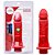 Pênis Vibrador Controle Interno 16 X 4cm Hot Flowers - Imagem 8