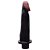 Pênis Black Vibrador Interno 18 X 4,5cm Hot Flowers - Imagem 6