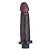 Pênis Black Vibrador Interno 18 X 4,5cm Hot Flowers - Imagem 1