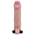Capa Peniana Realística Com Vibrador Com Anel 19cm Vipmix - Imagem 3
