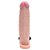 Capa Peniana Realística Vibrador E Anel 19cm Vipmix - Imagem 4