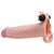 Capa Peniana Realística Vibrador E Anel 19cm Vipmix - Imagem 5