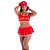 Kit Fantasia Bombeira Raquel Amareto - Imagem 1