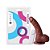 Prótese Vibrador Com Ventosa 16 X 4cm Soulsex - Imagem 7
