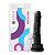 Prótese Vibrador Externo Ventosa 18,5 X 3,5cm Soulsex - Imagem 1