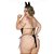 Mini Fantasia Plus Size Loba Ii Pimenta Sexy - Imagem 2