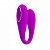 Vibrador Casal 12 Vibrações Bluetooth Pretty Love August Vipmix - Imagem 2