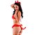 Kit Fantasia Diabinha Hot Flowers - Imagem 2