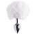 Plug Anal Em Metal 5,5 X 2,6cm Com Pompom Vipmix - Imagem 10