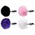 Plug Anal Em Metal 5,5 X 2,6cm Com Pompom Vipmix - Imagem 16