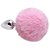 Plug Anal Em Metal 5,5 X 2,6cm Com Pompom Vipmix - Imagem 4