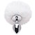 Plug Anal Em Metal 5,5 X 2,6cm Com Pompom Vipmix - Imagem 14