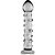 Plug Anal Em Vidro Com Relevo 17 X 3cm Sexy Import - Imagem 2