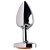 Plug Anal P Coração Aço Inox 7 X 2,8cm Sexy Import - Imagem 23