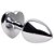 Plug Anal P Coração Aço Inox 7 X 2,8cm Sexy Import - Imagem 44
