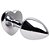 Plug Anal P Coração Aço Inox 7 X 2,8cm Sexy Import - Imagem 38