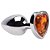 Plug Anal P Coração Aço Inox 7 X 2,8cm Sexy Import - Imagem 6