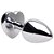 Plug Anal P Coração Aço Inox 7 X 2,8cm Sexy Import - Imagem 46