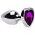 Plug Anal P Coração Aço Inox 7 X 2,8cm Sexy Import - Imagem 7