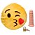 Pelúcia Emoji Beijinho Com Prótese Universo Da Pelúcia - Imagem 3