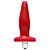 Plug Anal Vibro Interno 12 X 3,5cm Hot Flowers - Imagem 7