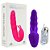 Vibrador Strapless Duplo Com Silicone Cirúrgico 10 Vibrações Vipmix - Imagem 3