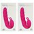 Vibrador Strapless Duplo Com Silicone Cirúrgico 10 Vibrações Vipmix - Imagem 13