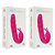 Vibrador Strapless Duplo Com Silicone Cirúrgico 10 Vibrações Vipmix - Imagem 16