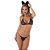 Kit Fantasia Gatinha Amareto - Imagem 1